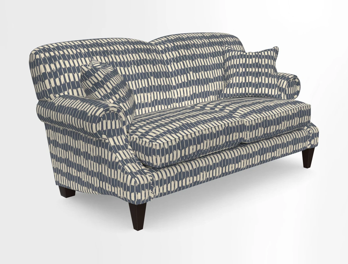 Tangmere 2.5 Seater Sofa in Floral Linen L'Oiseaux Tapestry 
