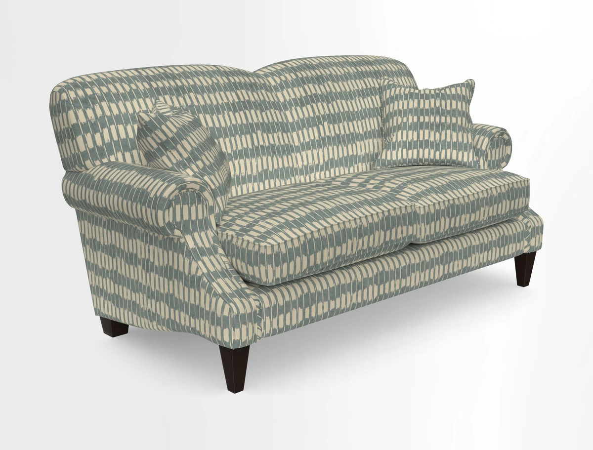 Tangmere 2.5 Seater Sofa in Floral Linen L'Oiseaux Tapestry 