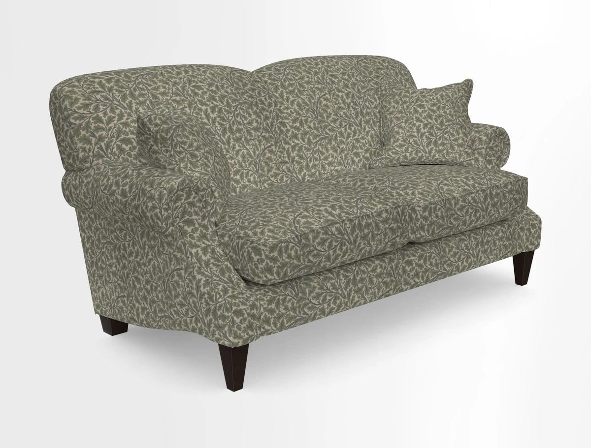 Tangmere 2.5 Seater Sofa in Floral Linen L'Oiseaux Tapestry 