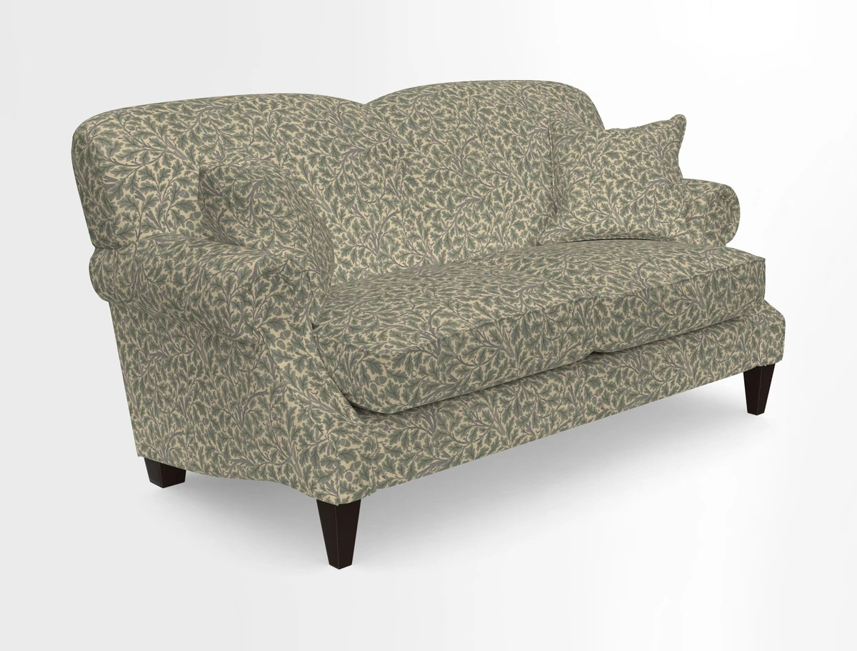 Tangmere 2.5 Seater Sofa in Floral Linen L'Oiseaux Tapestry 