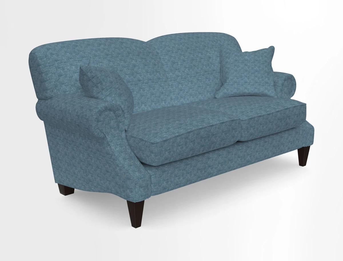 Tangmere 2.5 Seater Sofa in Floral Linen L'Oiseaux Tapestry 