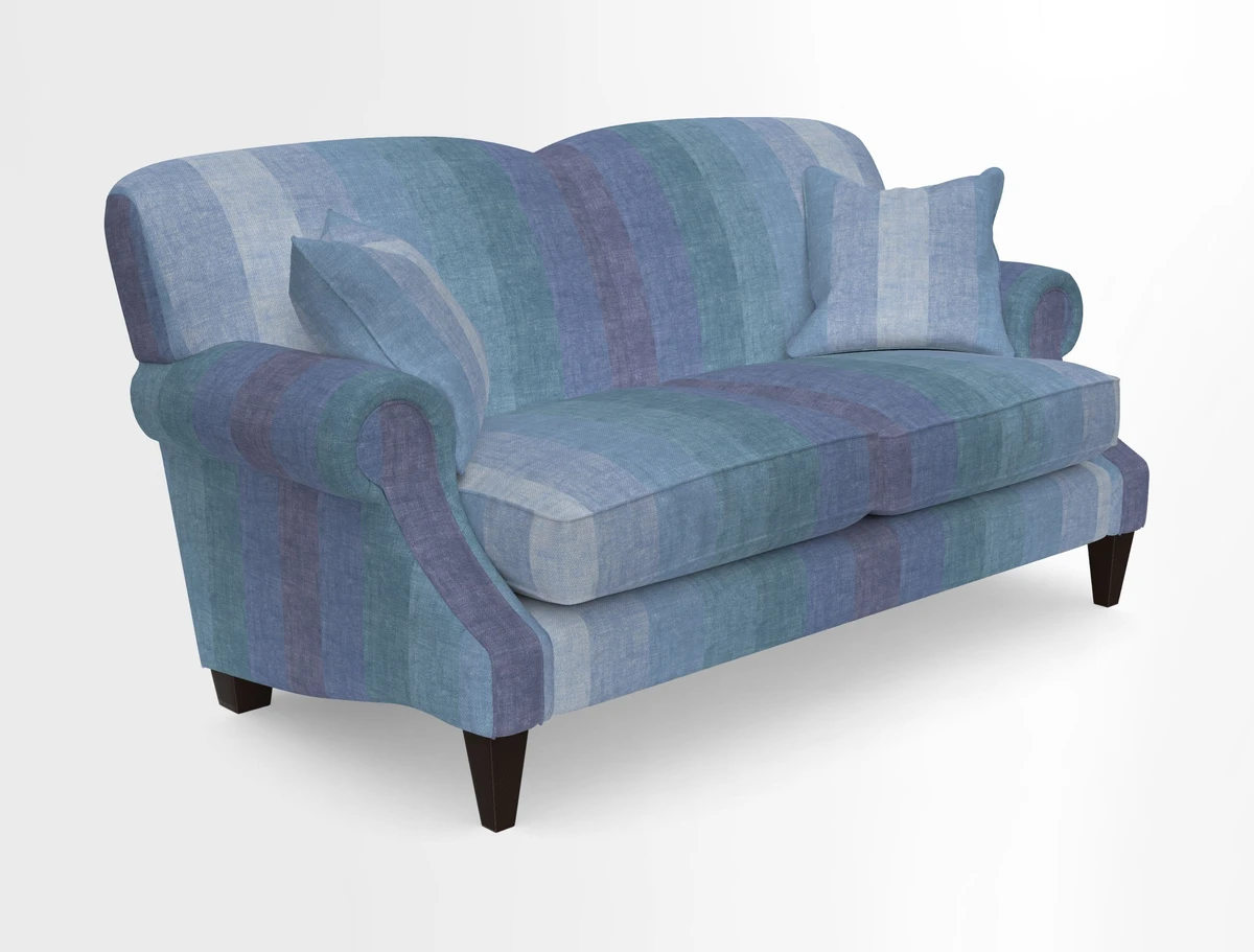 Tangmere 2.5 Seater Sofa in Floral Linen L'Oiseaux Tapestry 