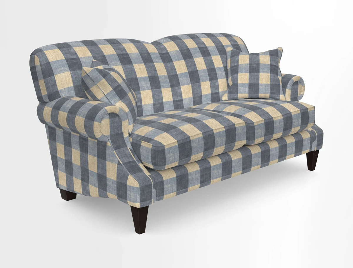 Tangmere 2.5 Seater Sofa in Floral Linen L'Oiseaux Tapestry 