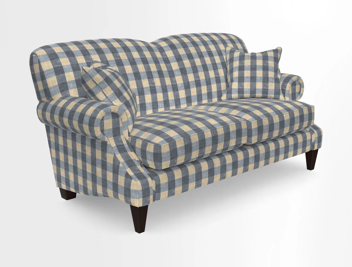 Tangmere 2.5 Seater Sofa in Floral Linen L'Oiseaux Tapestry 