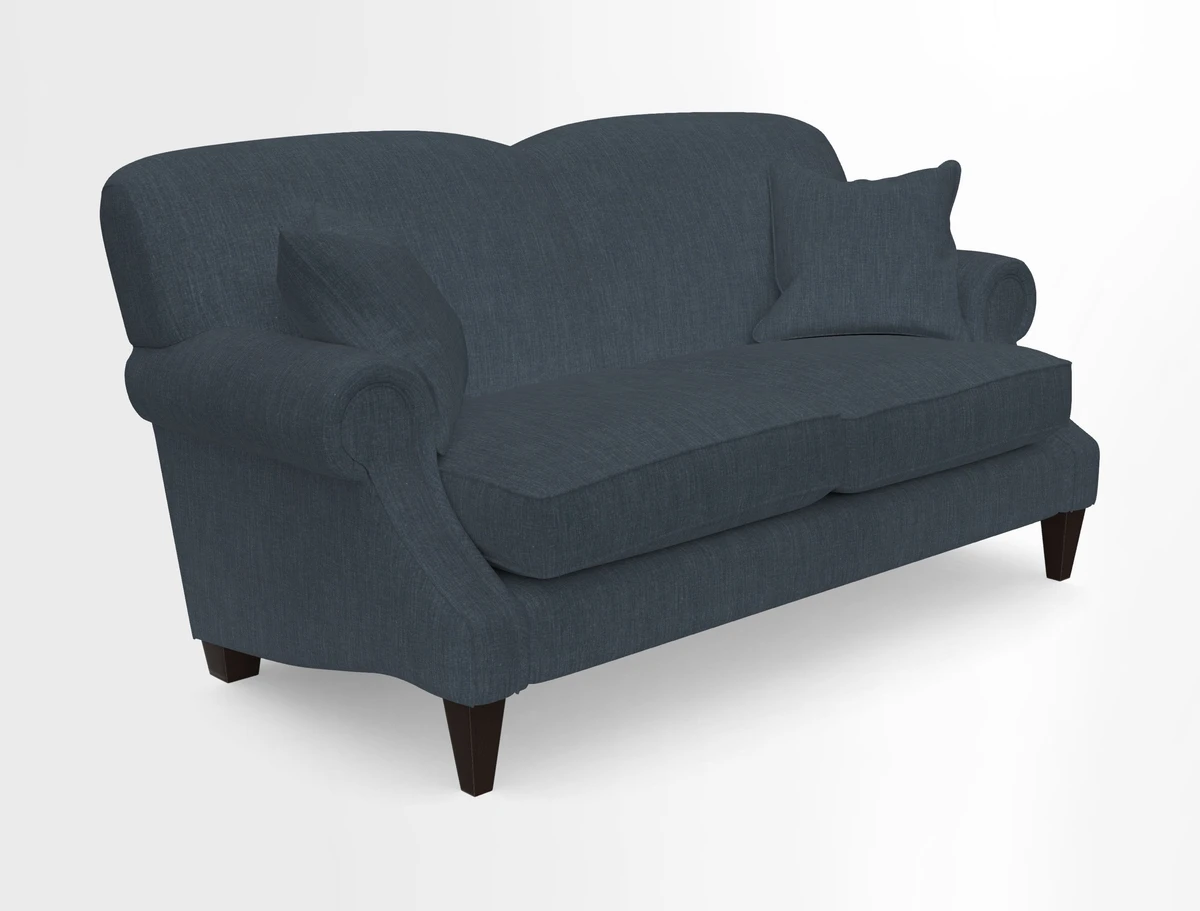 Tangmere 2.5 Seater Sofa in Floral Linen L'Oiseaux Tapestry 