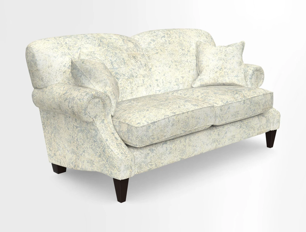 Tangmere 2.5 Seater Sofa in Floral Linen L'Oiseaux Tapestry 