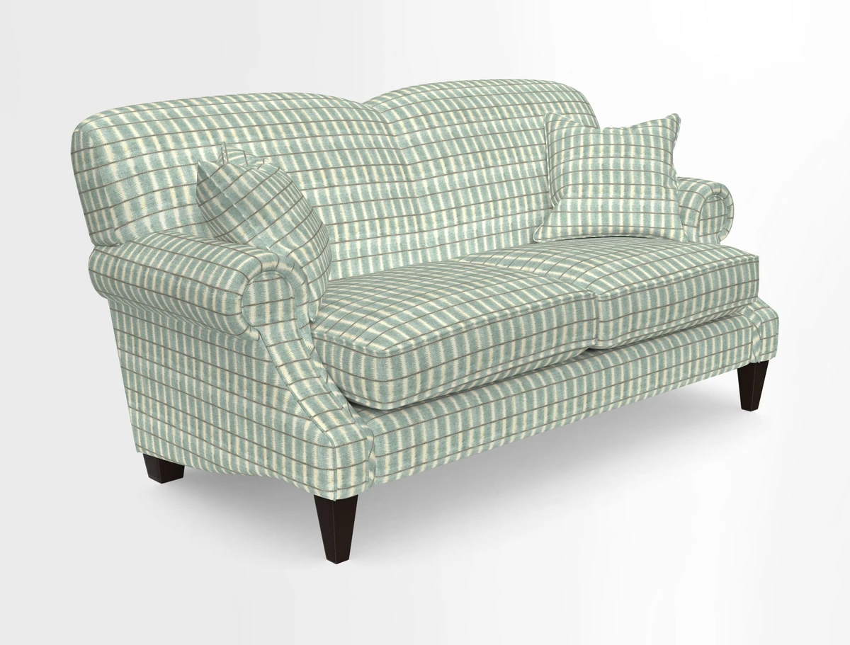 Tangmere 2.5 Seater Sofa in Floral Linen L'Oiseaux Tapestry 