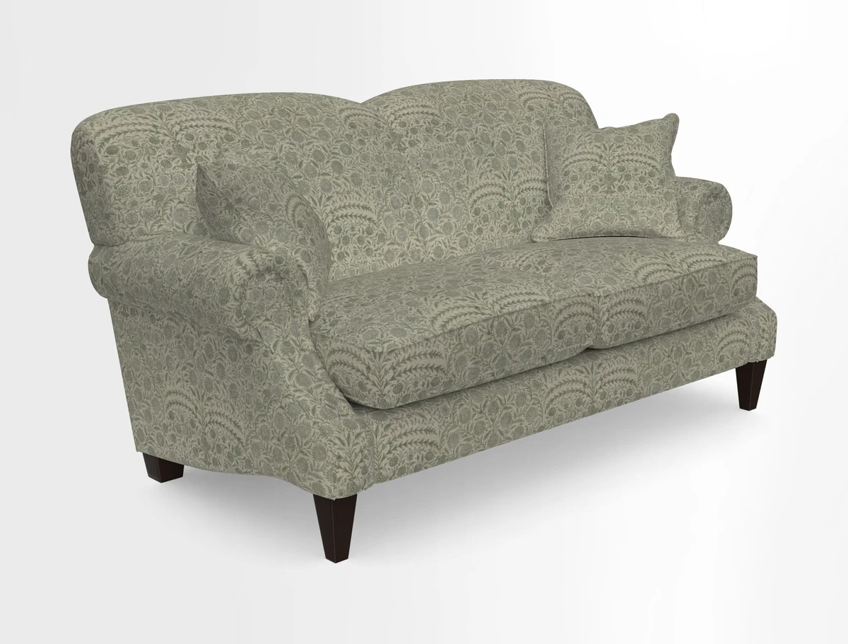 Tangmere 2.5 Seater Sofa in Floral Linen L'Oiseaux Tapestry 