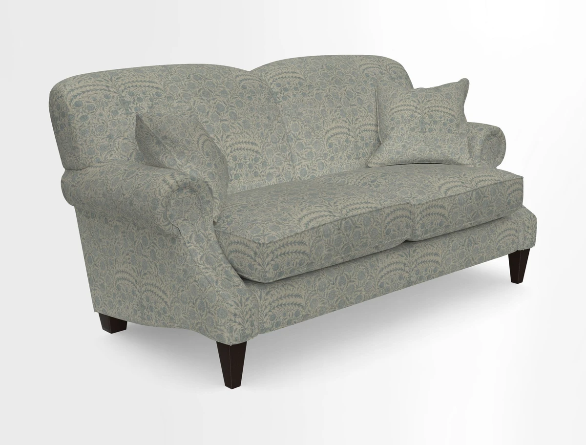 Tangmere 2.5 Seater Sofa in Floral Linen L'Oiseaux Tapestry 