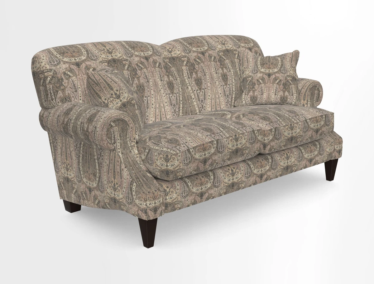 Tangmere 2.5 Seater Sofa in Floral Linen L'Oiseaux Tapestry 