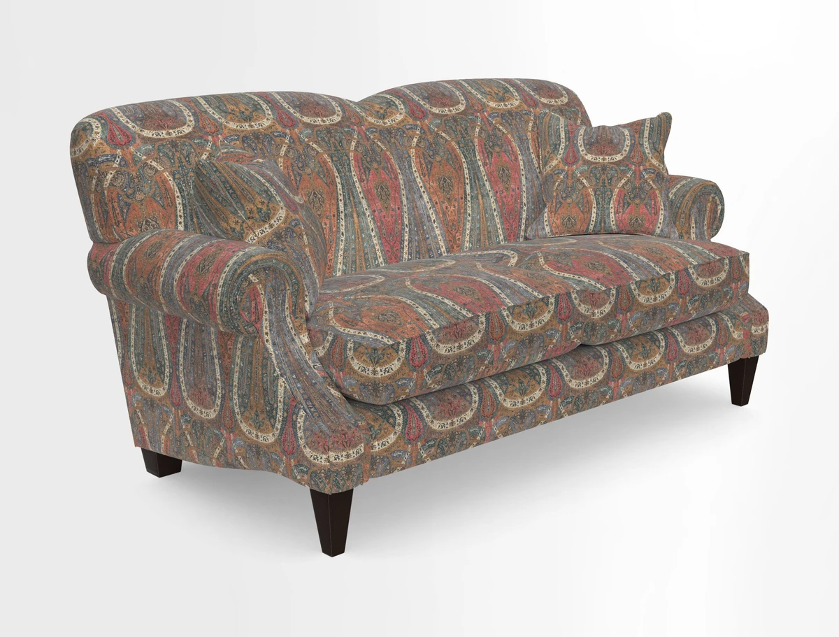 Tangmere 2.5 Seater Sofa in Floral Linen L'Oiseaux Tapestry 
