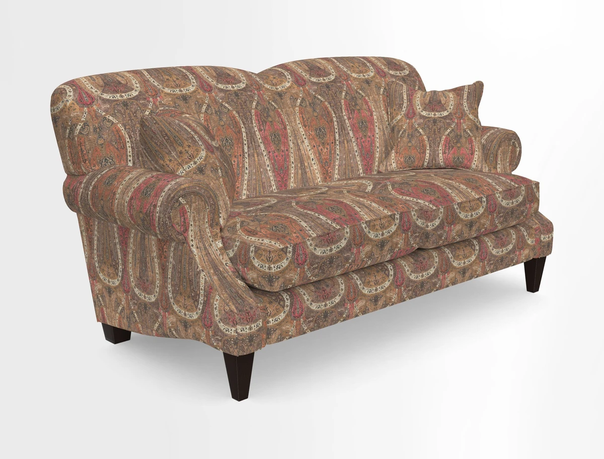Tangmere 2.5 Seater Sofa in Floral Linen L'Oiseaux Tapestry 