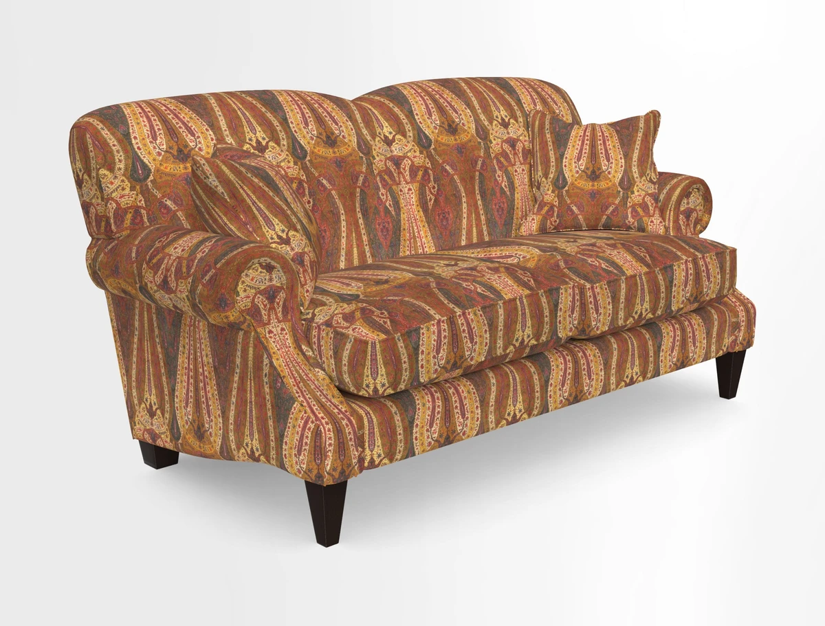 Tangmere 2.5 Seater Sofa in Floral Linen L'Oiseaux Tapestry 