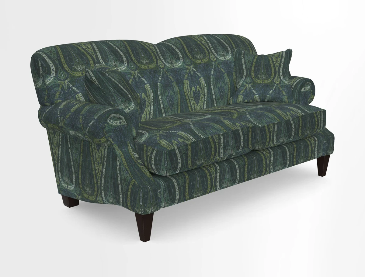 Tangmere 2.5 Seater Sofa in Floral Linen L'Oiseaux Tapestry 