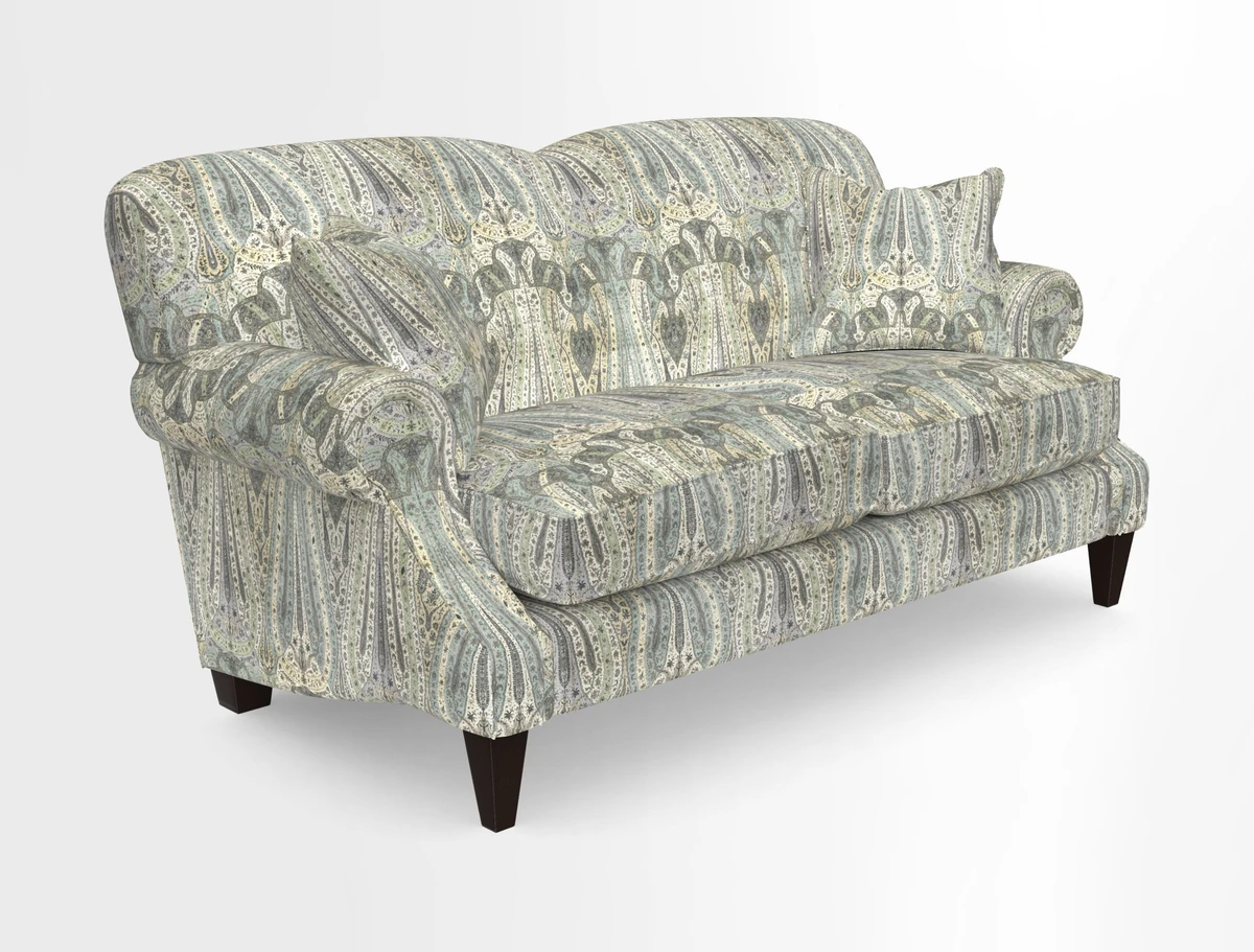 Tangmere 2.5 Seater Sofa in Floral Linen L'Oiseaux Tapestry 