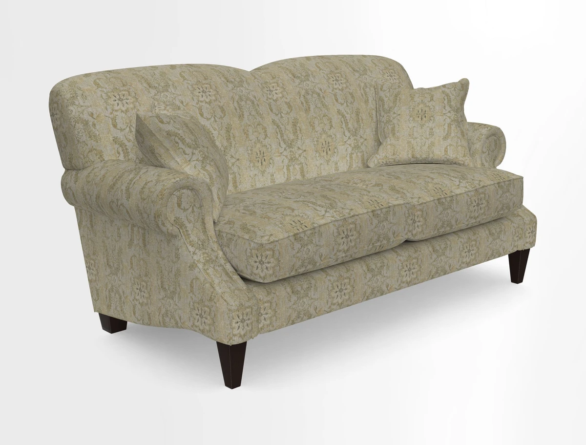 Tangmere 2.5 Seater Sofa in Floral Linen L'Oiseaux Tapestry 