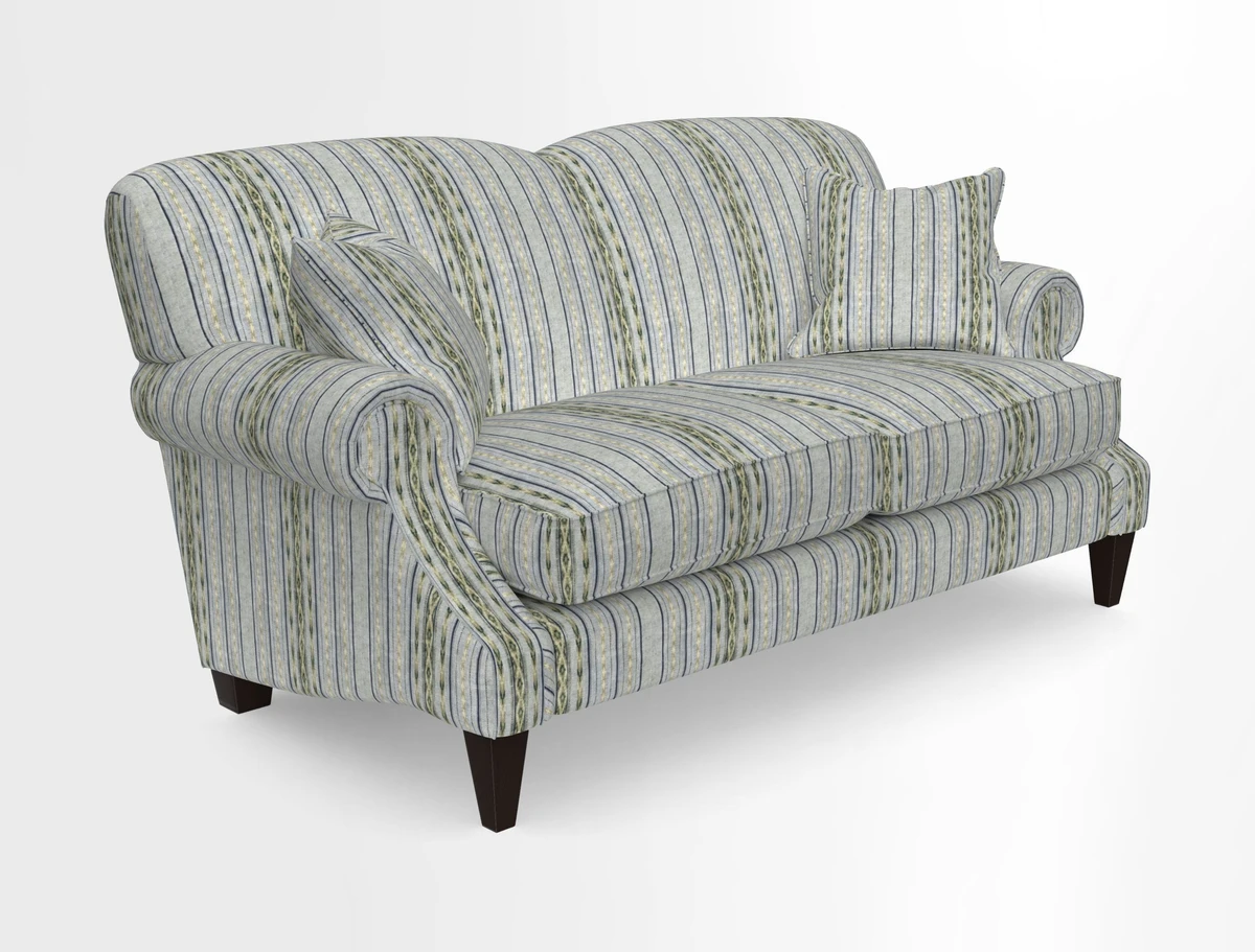 Tangmere 2.5 Seater Sofa in Floral Linen L'Oiseaux Tapestry 