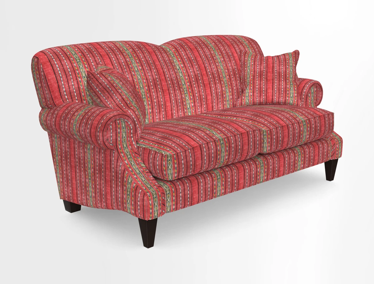 Tangmere 2.5 Seater Sofa in Floral Linen L'Oiseaux Tapestry 