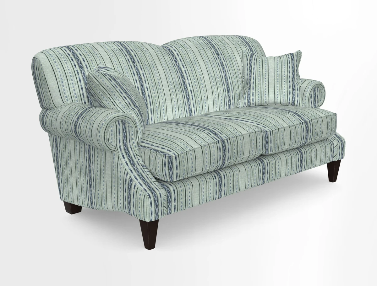 Tangmere 2.5 Seater Sofa in Floral Linen L'Oiseaux Tapestry 
