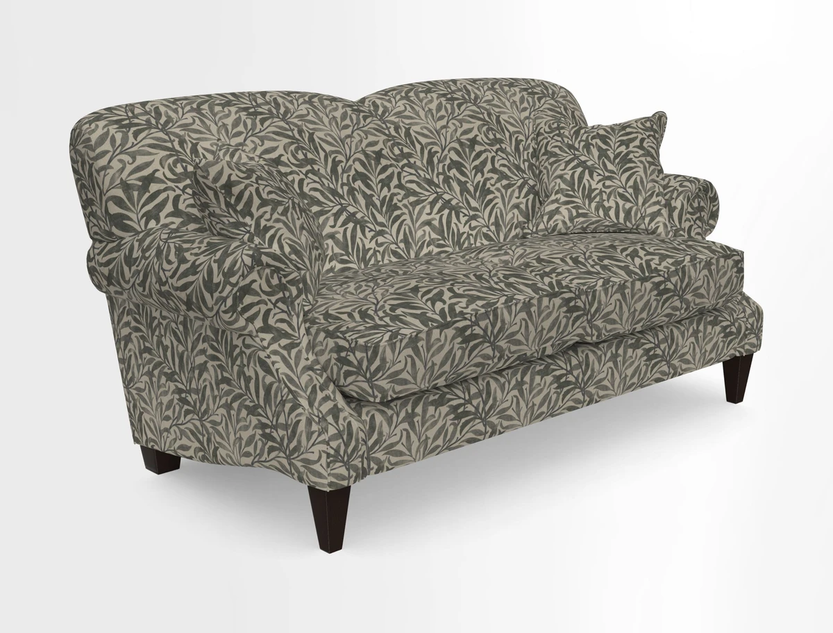 Tangmere 2.5 Seater Sofa in Floral Linen L'Oiseaux Tapestry 