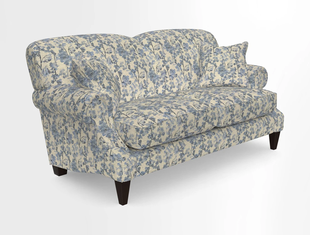 Tangmere 2.5 Seater Sofa in Floral Linen L'Oiseaux Tapestry 