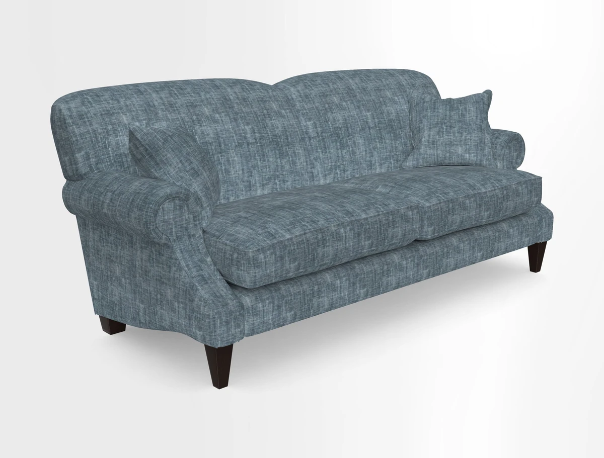 Tangmere 3 Seater Sofa in Floral Linen L'Oiseaux Tapestry 