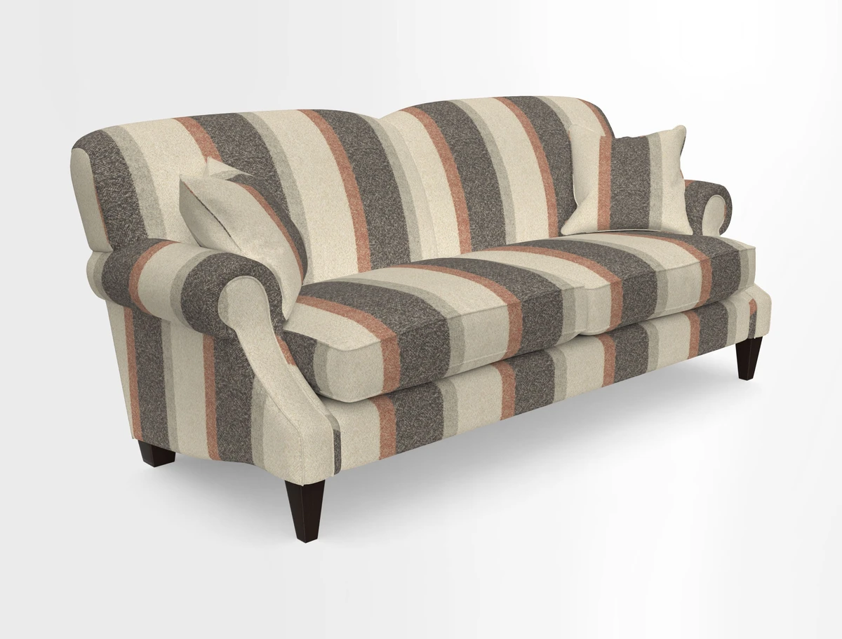 Tangmere 3 Seater Sofa in Floral Linen L'Oiseaux Tapestry 