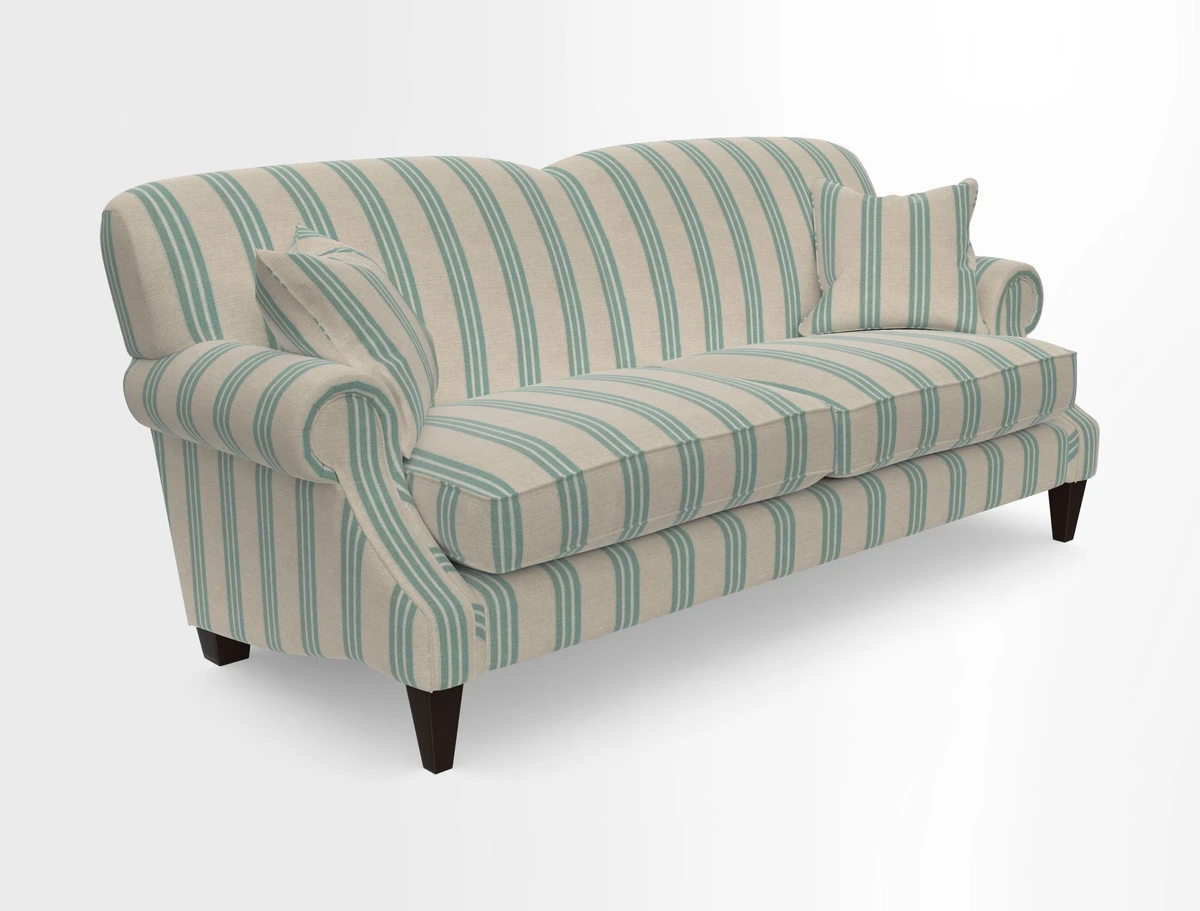 Tangmere 3 Seater Sofa in Floral Linen L'Oiseaux Tapestry 