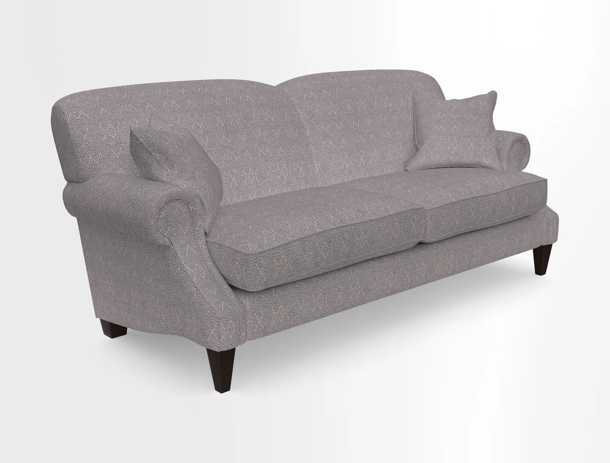 Tangmere 3 Seater Sofa in Floral Linen L'Oiseaux Tapestry 