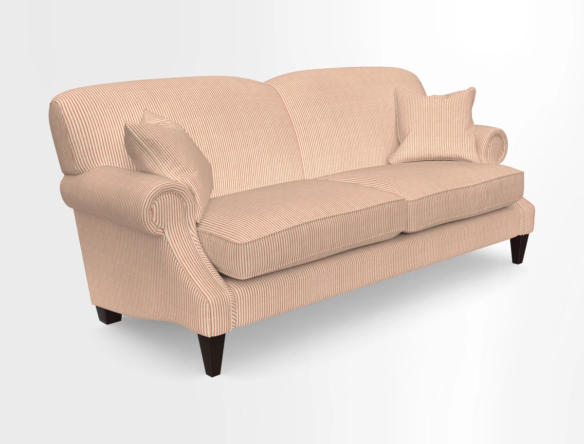 Tangmere 3 Seater Sofa in Floral Linen L'Oiseaux Tapestry 