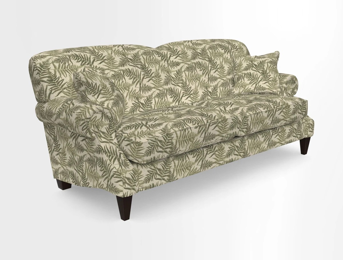 Tangmere 3 Seater Sofa in Floral Linen L'Oiseaux Tapestry 