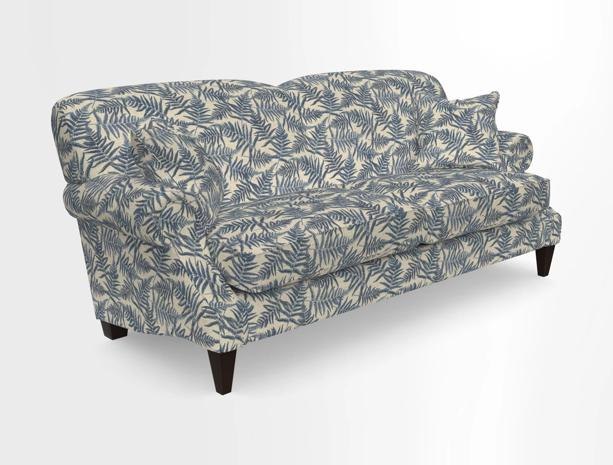 Tangmere 3 Seater Sofa in Floral Linen L'Oiseaux Tapestry 