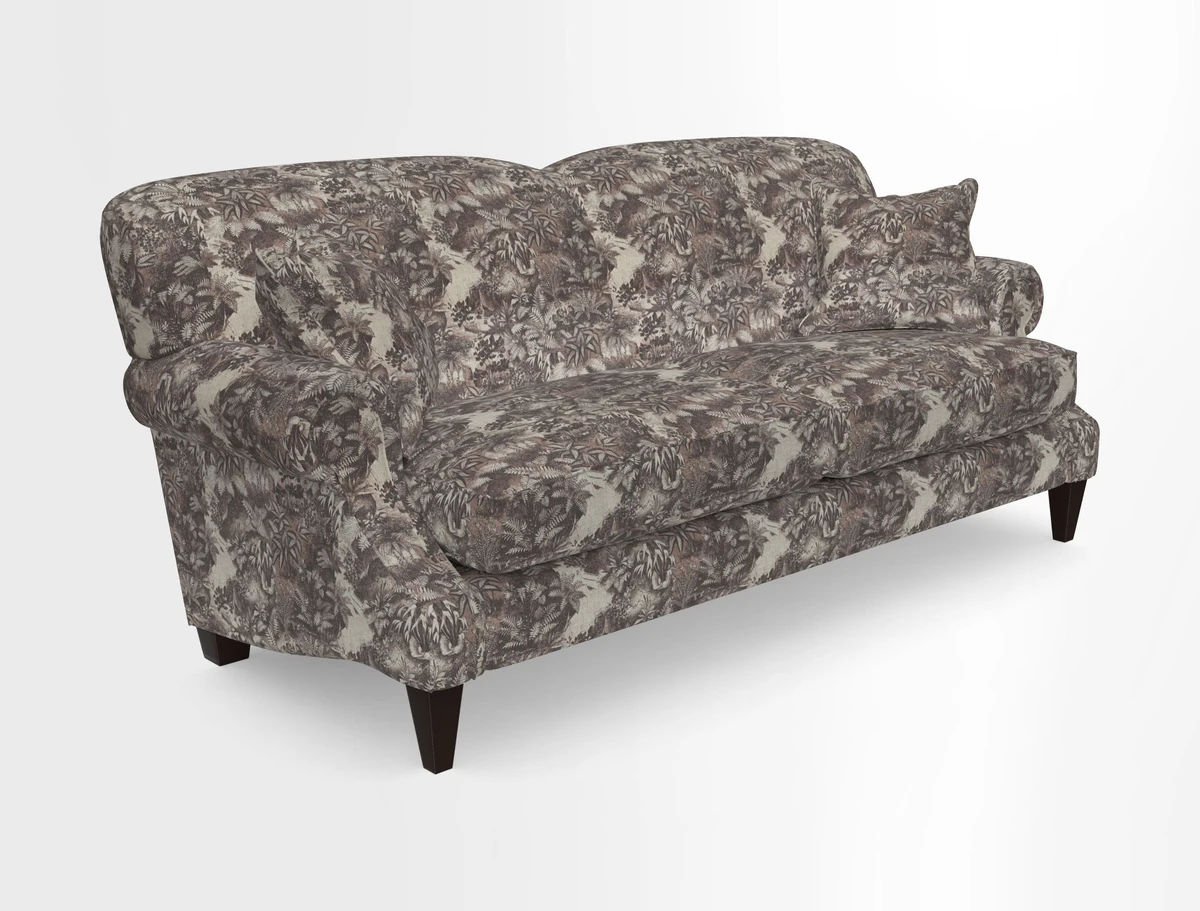 Tangmere 3 Seater Sofa in Floral Linen L'Oiseaux Tapestry 