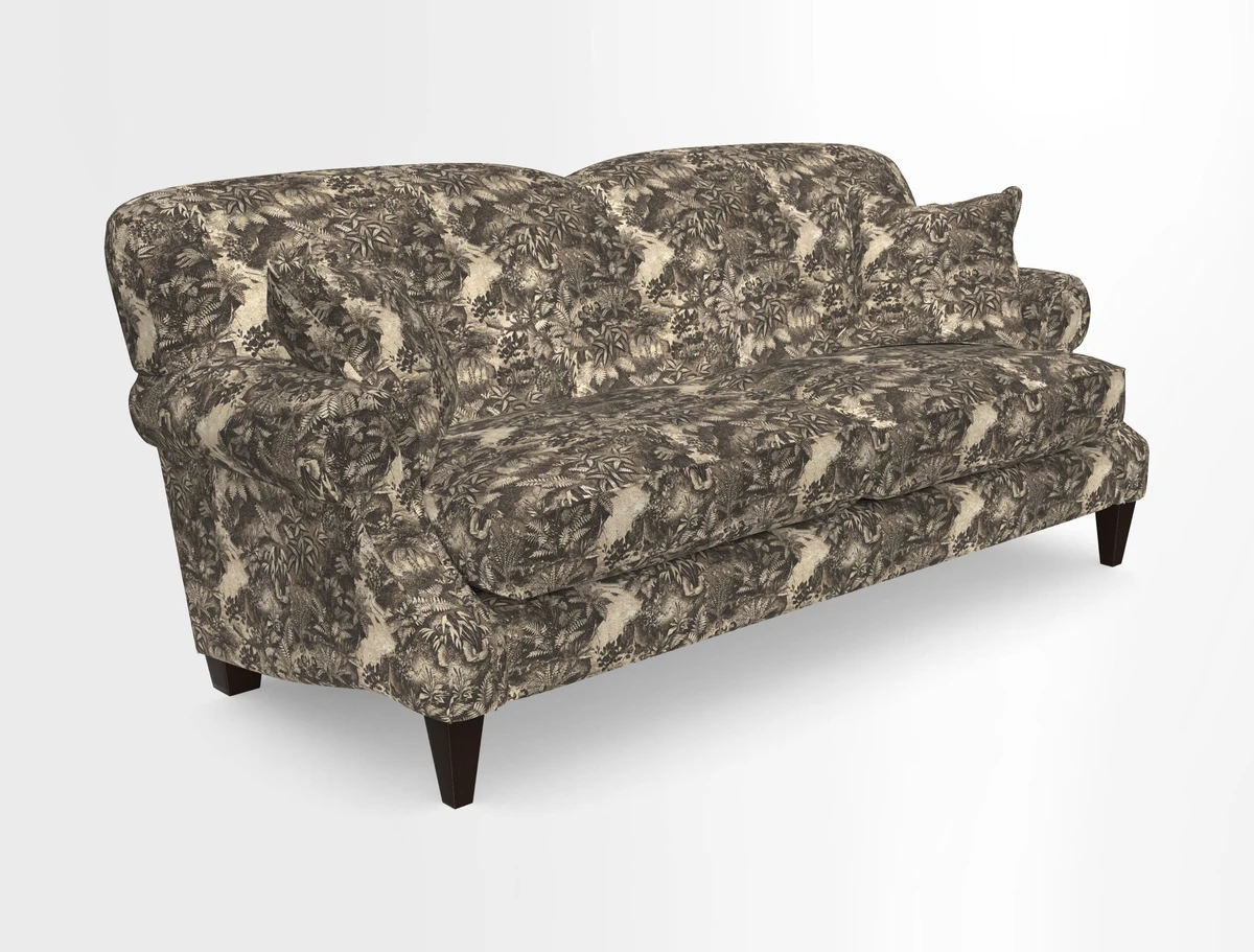 Tangmere 3 Seater Sofa in Floral Linen L'Oiseaux Tapestry 