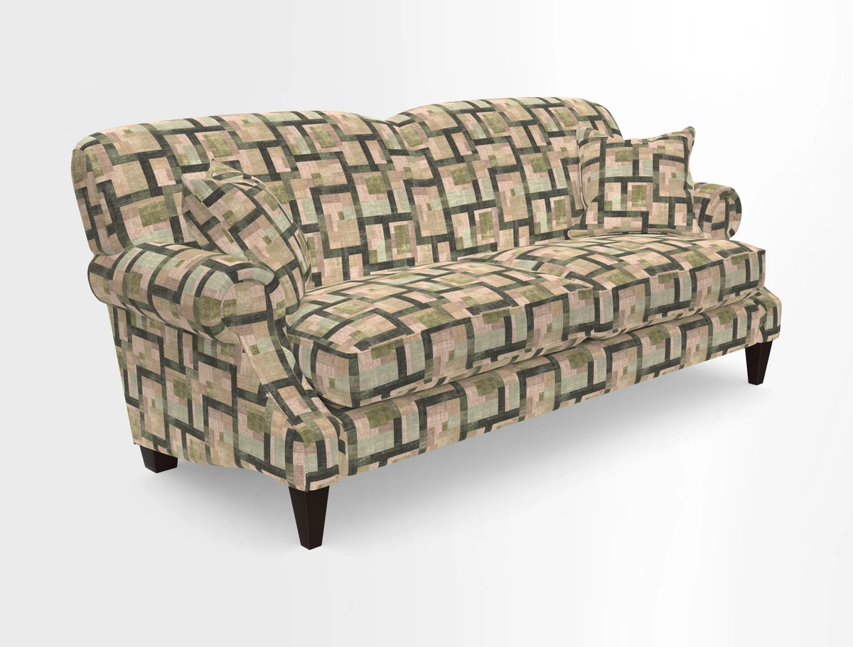 Tangmere 3 Seater Sofa in Floral Linen L'Oiseaux Tapestry 