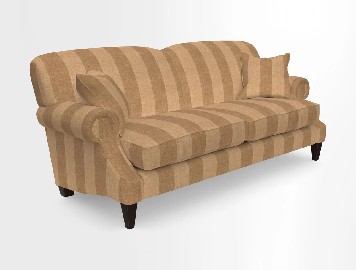 Tangmere 3 Seater Sofa in Floral Linen L'Oiseaux Tapestry 