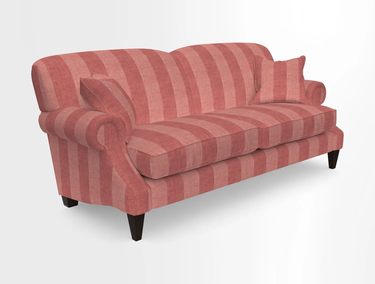 Tangmere 3 Seater Sofa in Floral Linen L'Oiseaux Tapestry 