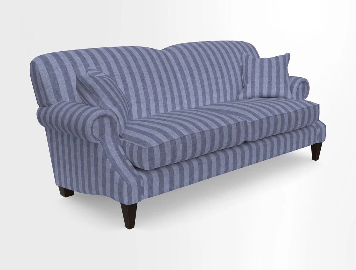 Tangmere 3 Seater Sofa in Floral Linen L'Oiseaux Tapestry 