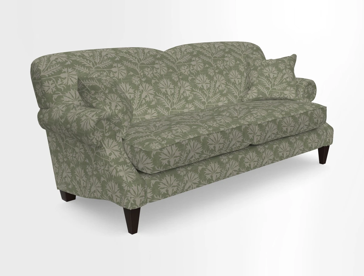 Tangmere 3 Seater Sofa in Floral Linen L'Oiseaux Tapestry 