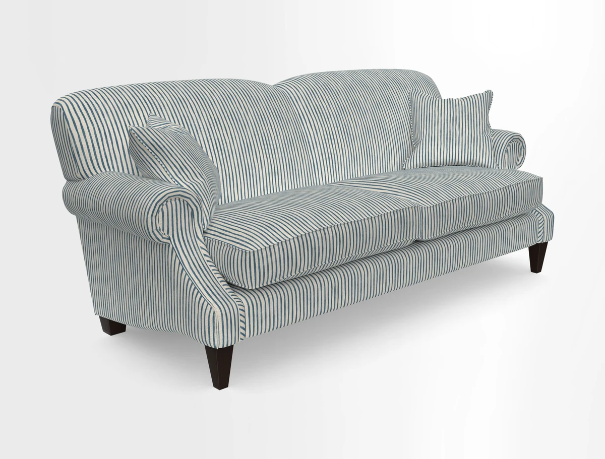 Tangmere 3 Seater Sofa in Floral Linen L'Oiseaux Tapestry 
