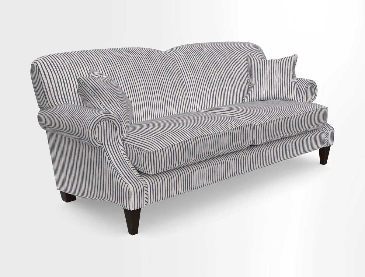 Tangmere 3 Seater Sofa in Floral Linen L'Oiseaux Tapestry 