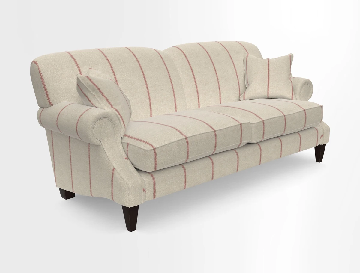 Tangmere 3 Seater Sofa in Floral Linen L'Oiseaux Tapestry 