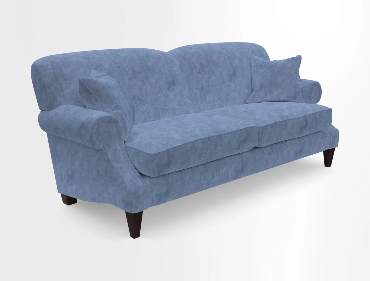 Tangmere 3 Seater Sofa in Floral Linen L'Oiseaux Tapestry 