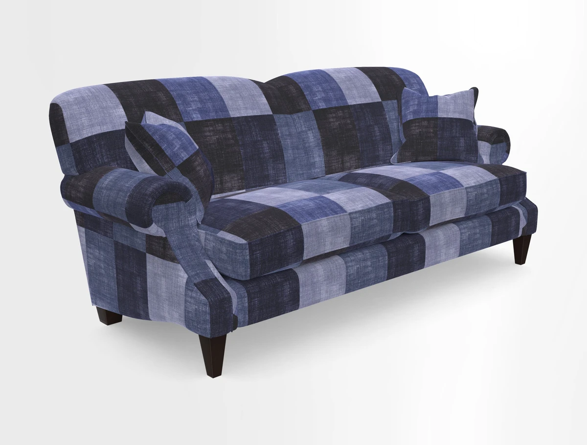 Tangmere 3 Seater Sofa in Floral Linen L'Oiseaux Tapestry 