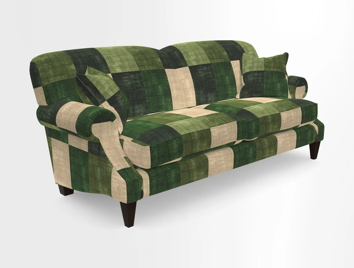 Tangmere 3 Seater Sofa in Floral Linen L'Oiseaux Tapestry 
