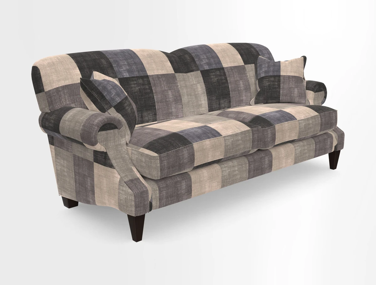 Tangmere 3 Seater Sofa in Floral Linen L'Oiseaux Tapestry 