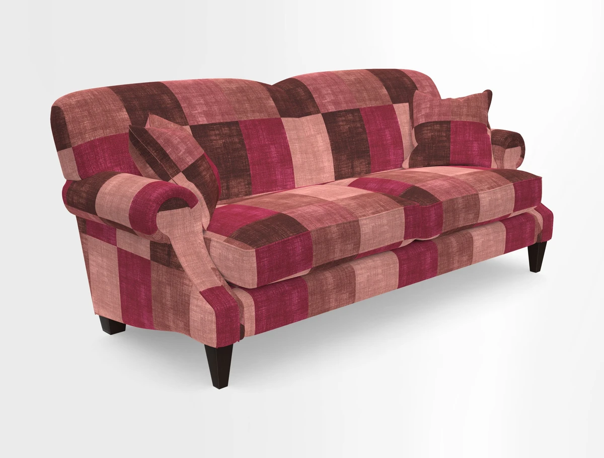 Tangmere 3 Seater Sofa in Floral Linen L'Oiseaux Tapestry 