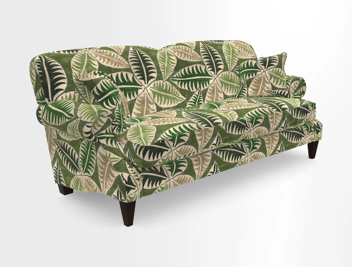 Tangmere 3 Seater Sofa in Floral Linen L'Oiseaux Tapestry 