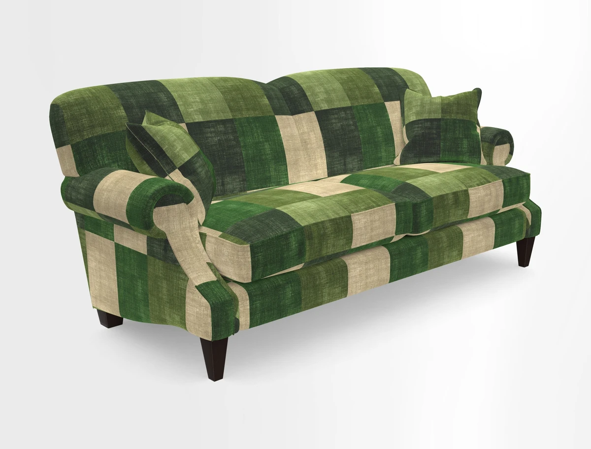 Tangmere 3 Seater Sofa in Floral Linen L'Oiseaux Tapestry 