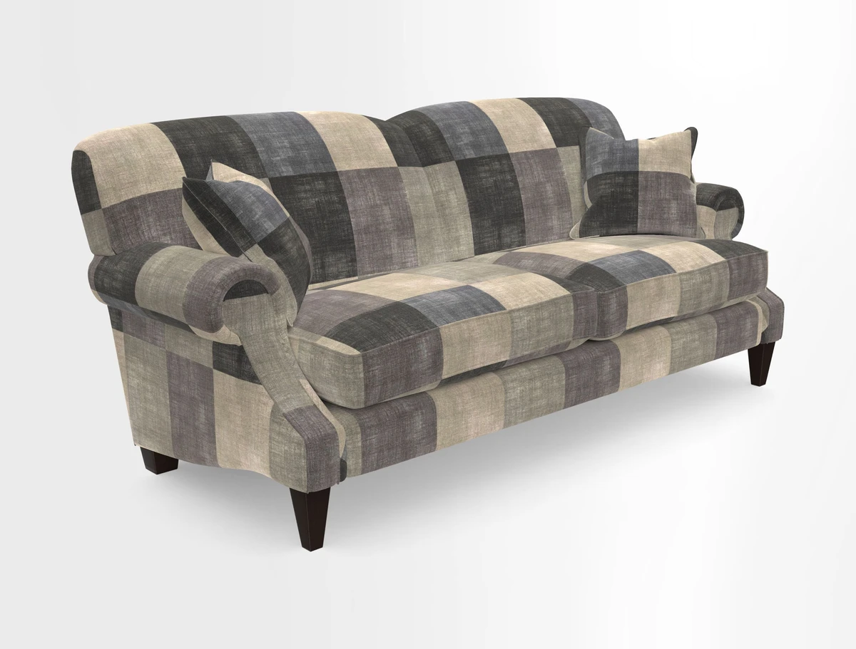 Tangmere 3 Seater Sofa in Floral Linen L'Oiseaux Tapestry 